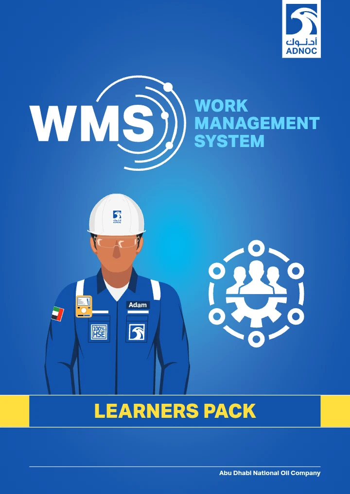 ADNOC Work Management System (WMS) – Learners Pack