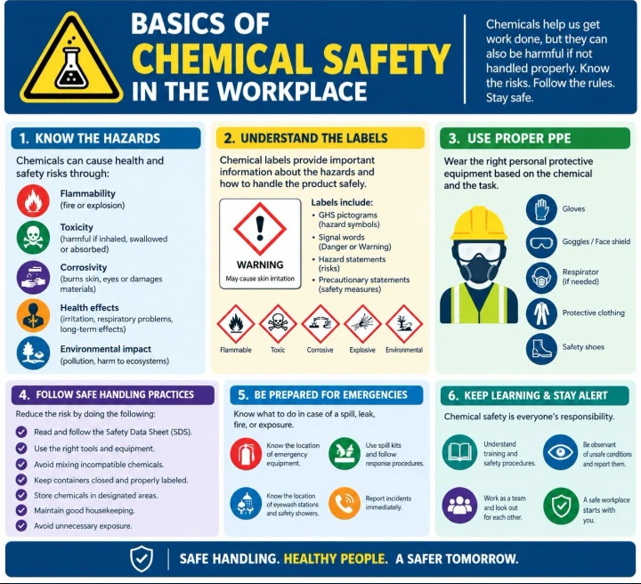 Basics of Chemical Safety in the Workplace