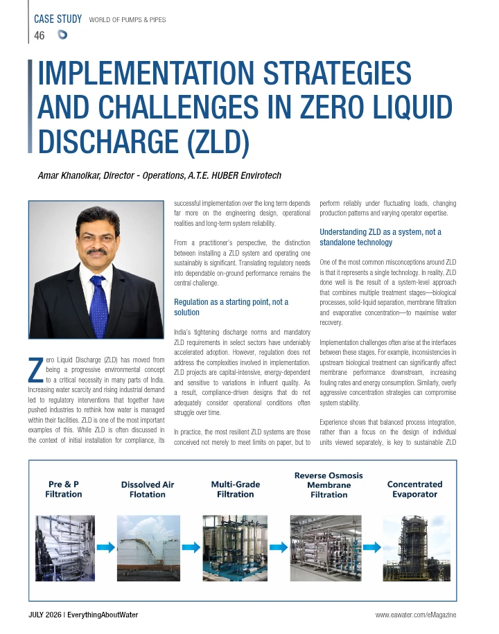 Implementation Strategies and Challenges in Zero Liquid Discharge (ZLD)