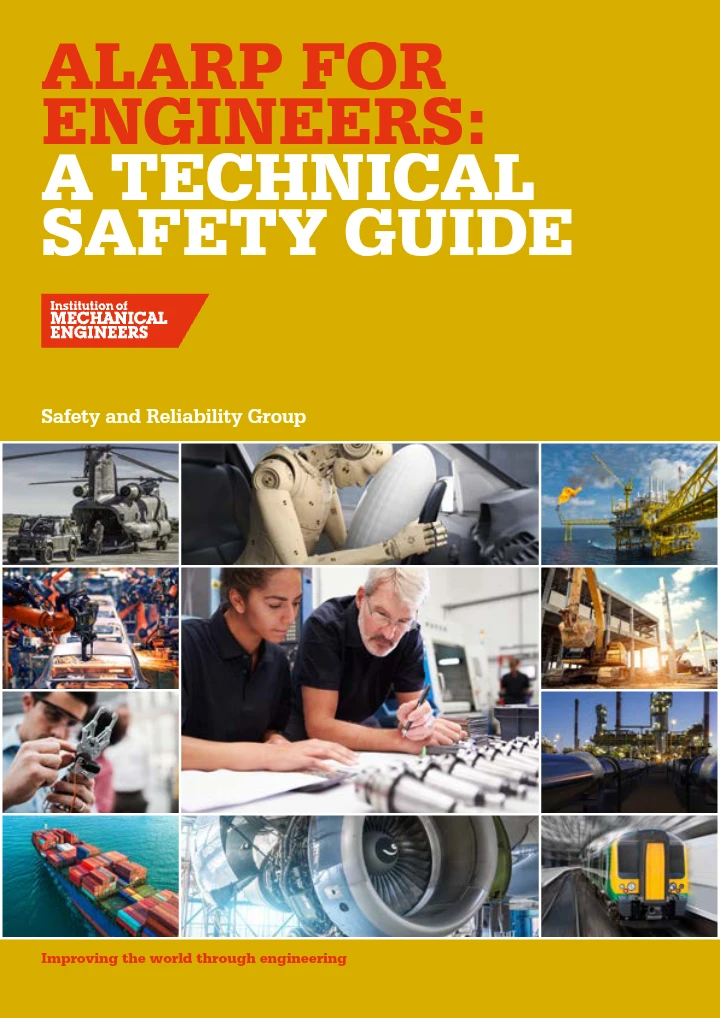 ALARP for Engineers: A Technical Safety Guide