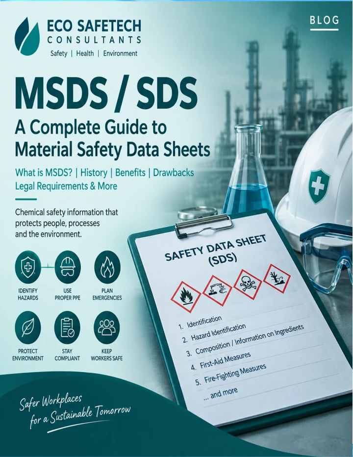 MSDS / SDS – A Complete Guide to Material Safety Data Sheets, Chemical Safety & Legal Requirements in India
