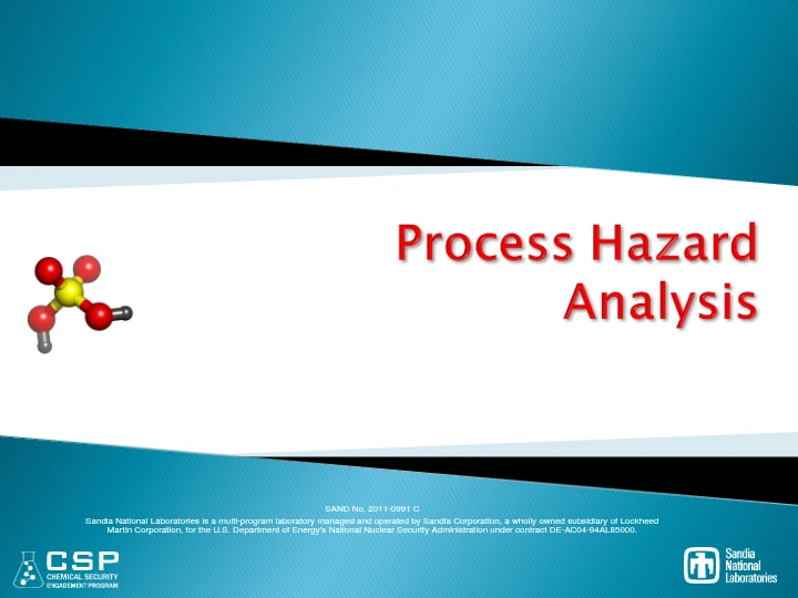 Process Hazard Analysis (PHA) – Hazard Identification, Risk Assessment, What-If Analysis and HAZOP