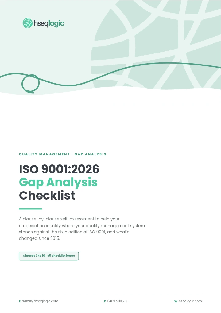ISO 9001:2026 Gap Analysis Checklist