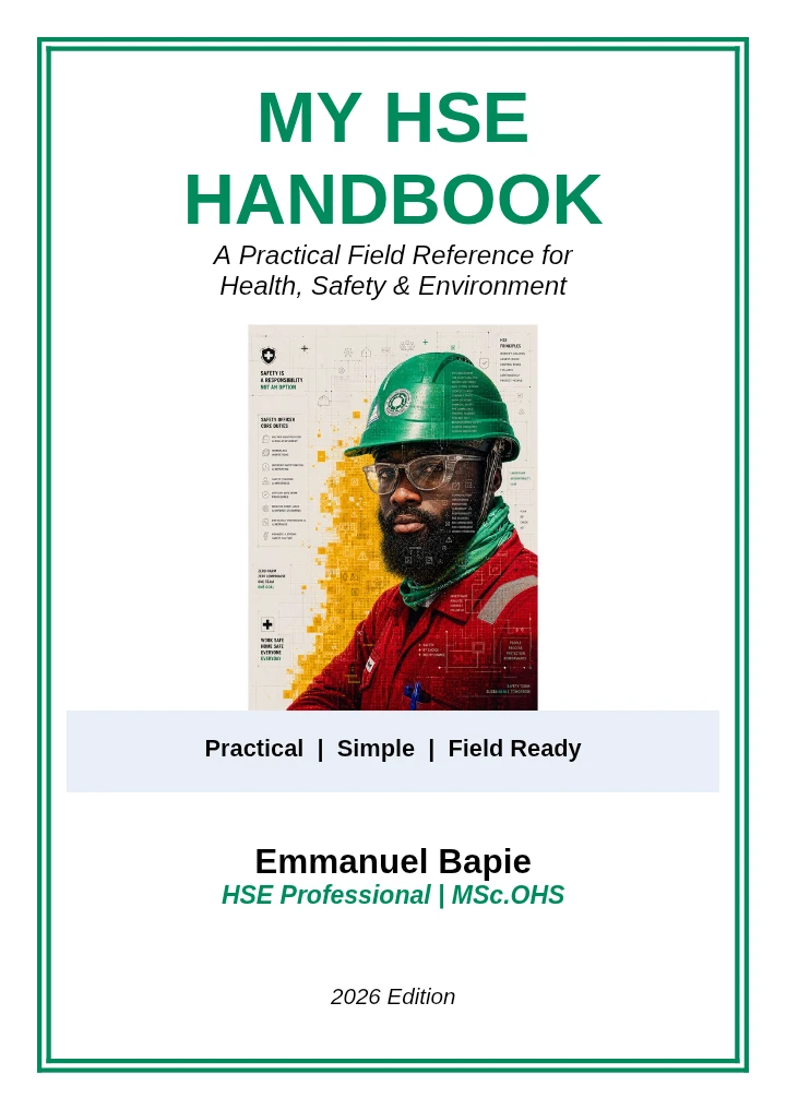 MY HSE HANDBOOK – A Practical Field Reference for Health, Safety & Environment