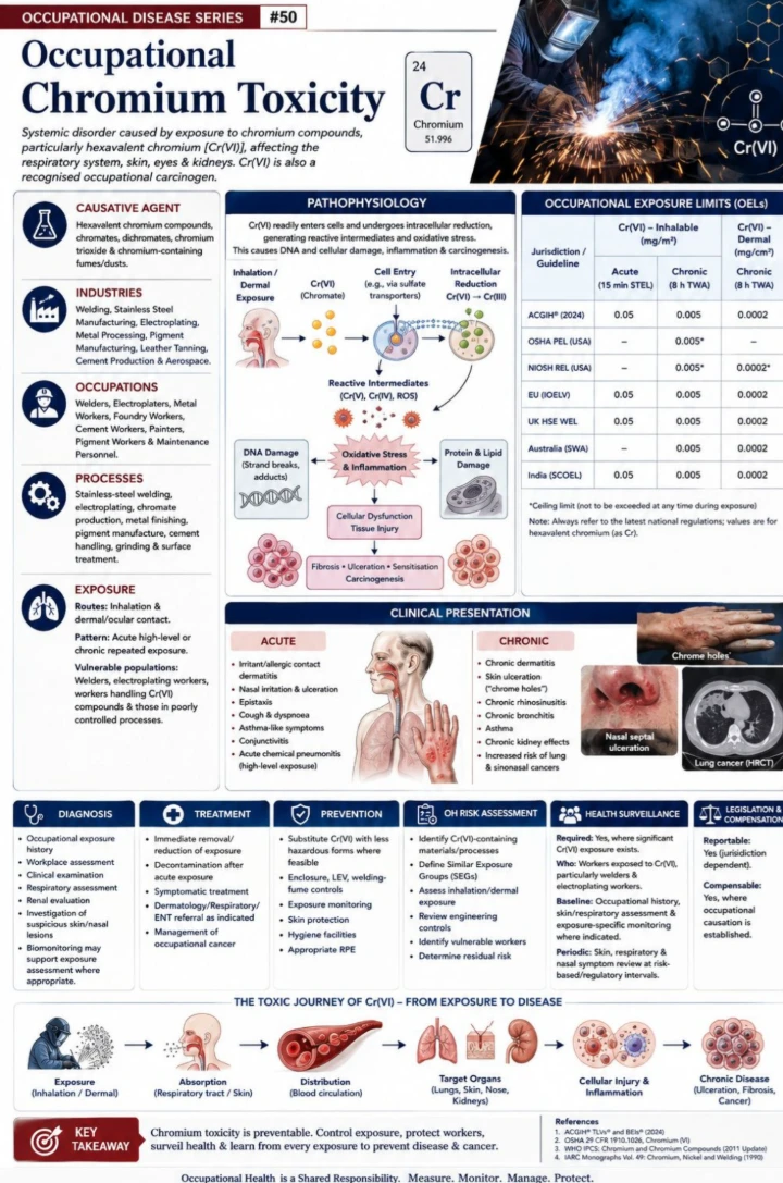 Occupational Chromium Toxicity