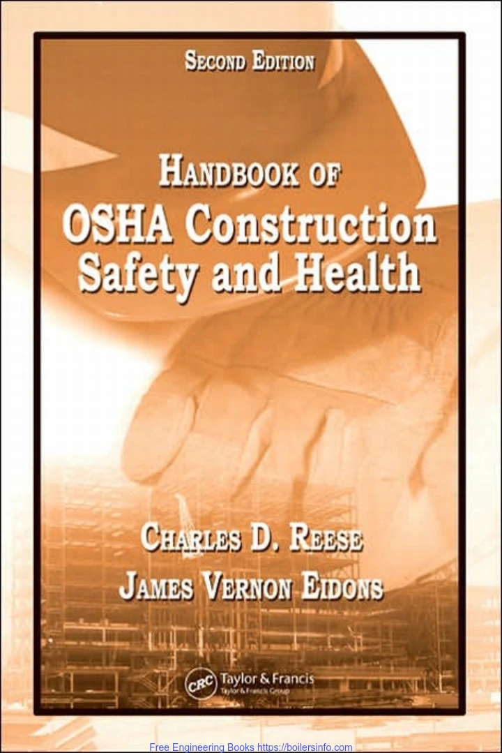 Handbook of OSHA Construction Safety and Health – Second Edition