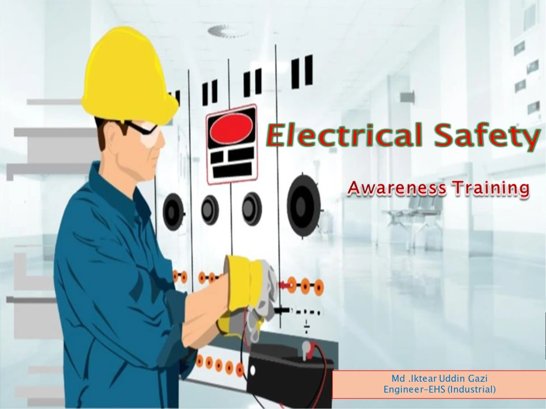 Electrical Safety Training – Electrical Hazards, Arc Flash, Safe Work Practices and First Aid