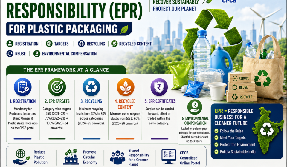 EPR for Plastic Packaging in India: Essential Guide to Registration, Targets & Compliance (2026)